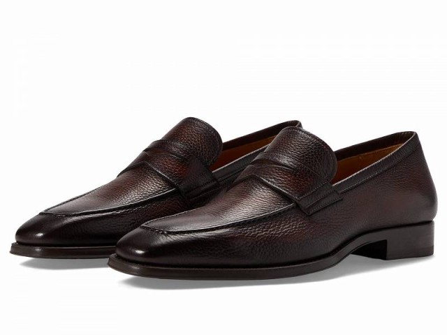 Magnanni マグナーニ メンズ 男性用 シューズ 靴 ローファー Powell Mid Brown Rugo【送料無料】