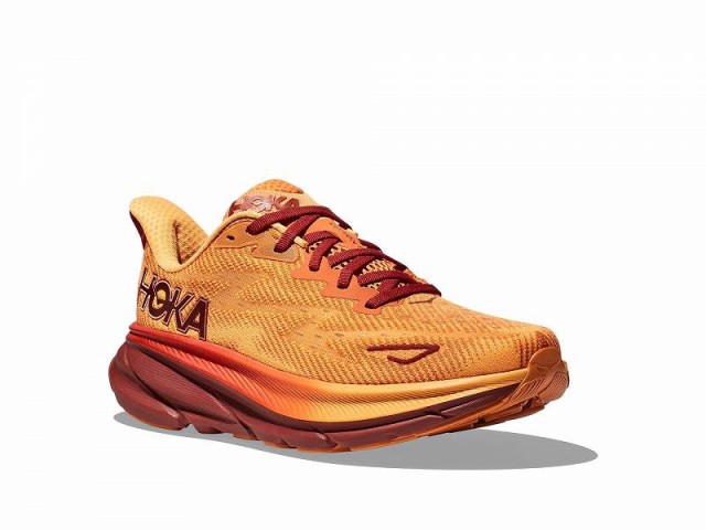 Hoka ホカ レディース 女性用 シューズ 靴 スニーカー 運動靴 Clifton 9 Amber Haze/Sherbet【送料無料】