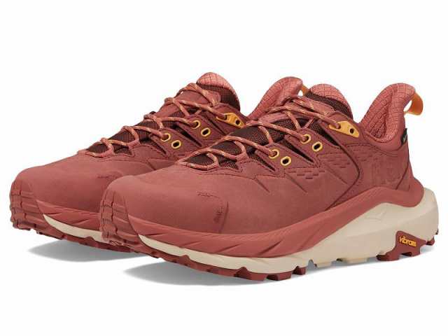 Hoka ホカ レディース 女性用 シューズ 靴 ブーツ ハイキング トレッキング Kaha 2 Low GORE-TEX(R) Hot Sauce/Shifting【送料無料】