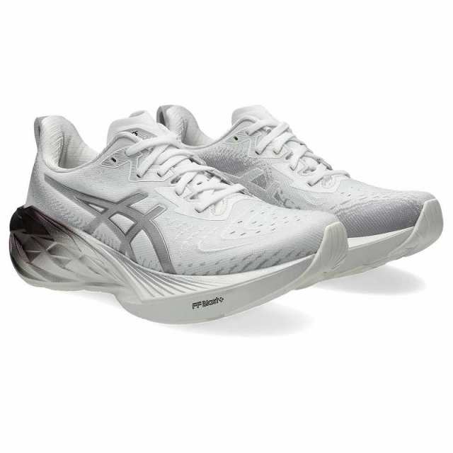 ASICS アシックス レディース 女性用 シューズ 靴 スニーカー 運動靴 Novablast 4 Platinum Real White/Pure Silver【送料無料】