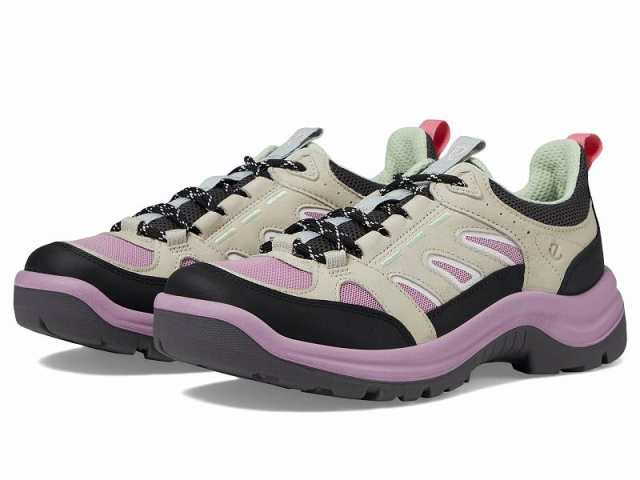 ECCO Sport エコー スポーツ レディース 女性用 シューズ 靴 スニーカー 運動靴 Offroad Lace Up Black/Gravel/Lavender【送料無料】