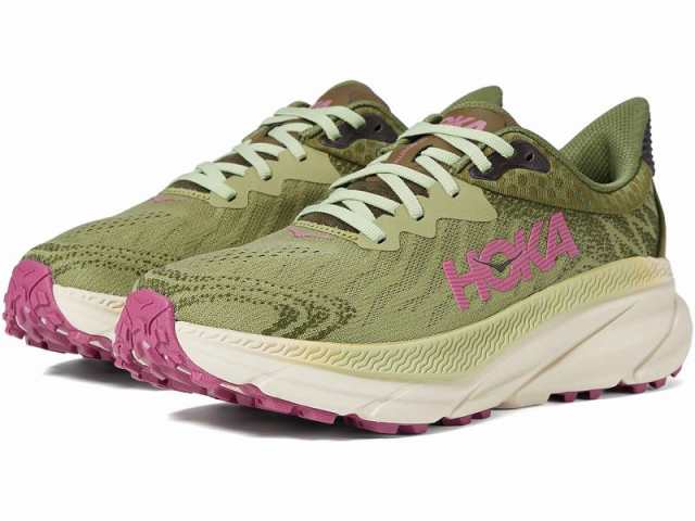 Hoka ホカ レディース 女性用 シューズ 靴 スニーカー 運動靴 Challenger 7 Forest Floor/Beet Root【送料無料】