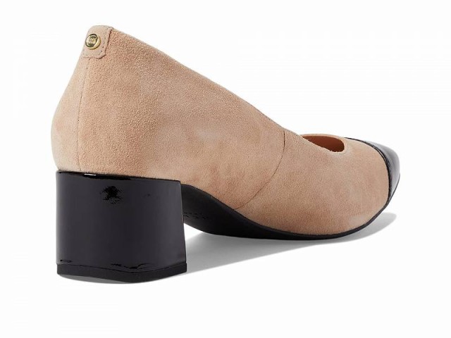 Cole Haan コールハーン レディース 女性用 シューズ 靴 ヒール The Go-To Pump 45 mm Brush Suede/Black【送料無料】