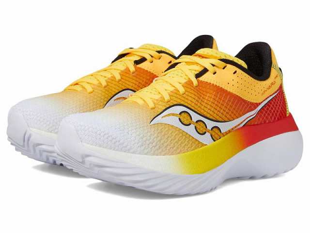 Saucony サッカニー メンズ 男性用 シューズ 靴 スニーカー 運動靴 Kinvara Pro Vizigold/Infrared【送料無料】