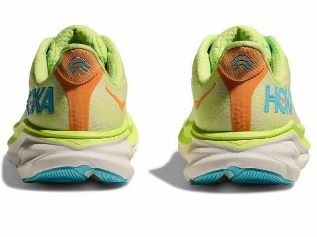 Hoka ホカ レディース 女性用 シューズ 靴 スニーカー 運動靴 Clifton 9 Lettuce/Solar Flare【送料無料】