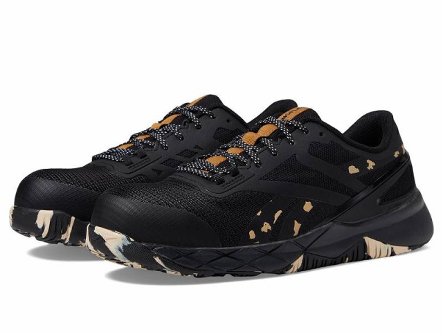 Reebok Work リーボック レディース 女性用 シューズ 靴 スニーカー 運動靴 Nanoflex TR Work SD Comp Toe Black/Camo/Brown【送料無料】