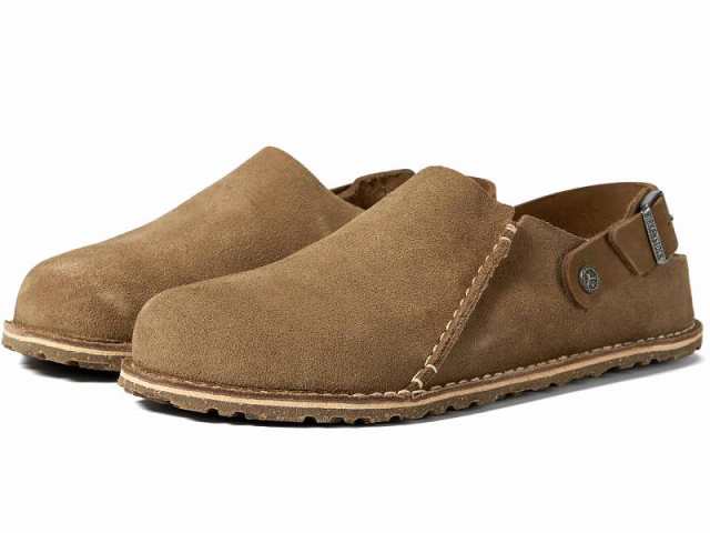 Birkenstock ビルケンシュトック メンズ 男性用 シューズ 靴 クロッグ Lutry 365 Suede Gray Taupe【送料無料】