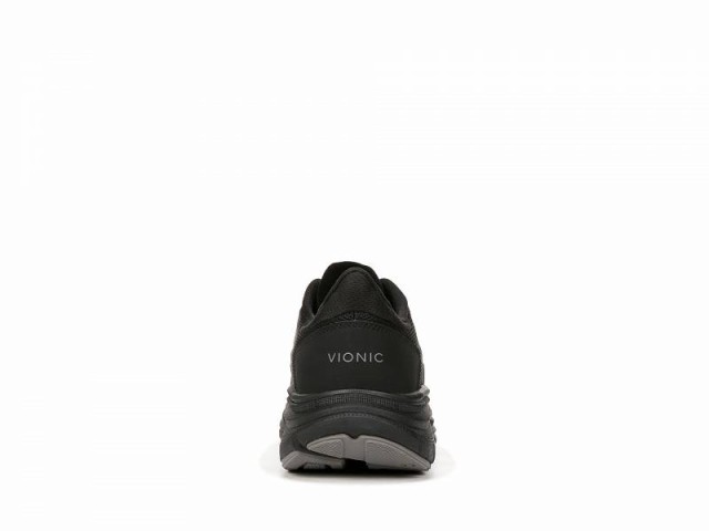 VIONIC バイオニック レディース 女性用 シューズ 靴 スニーカー 運動靴 Walk Max Lace-Up Black/Black Mesh Tpu【送料無料】