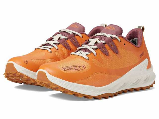 Keen キーン レディース 女性用 シューズ 靴 ブーツ ハイキング トレッキング Zionic Waterproof Tangerine/Star White【送料無料】