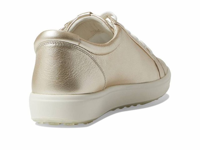 ECCO エコー レディース 女性用 シューズ 靴 スニーカー 運動靴 Soft 7 Monochromatic 2.0 Sneaker Pure White Gold【送料無料】