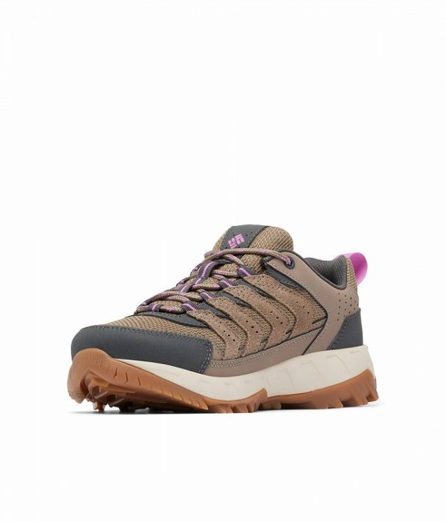 Columbia コロンビア レディース 女性用 シューズ 靴 ブーツ ハイキング トレッキング Strata Trail(TM) Low Wet Sand/Berry【送料無料】