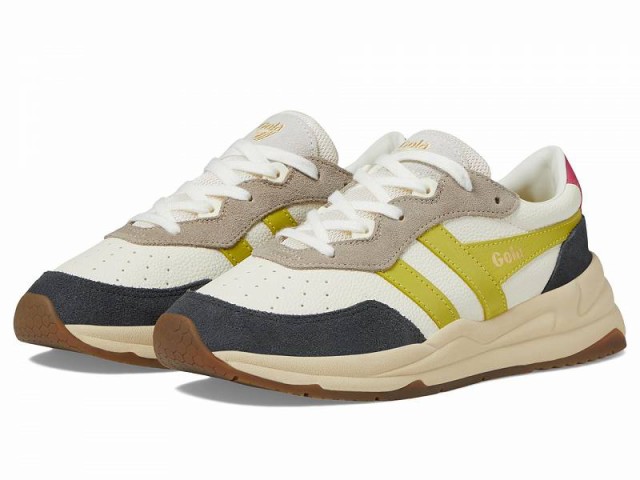 Gola ゴラ レディース 女性用 シューズ 靴 スニーカー 運動靴 Saturn Quadrant Off-White/Storm/Sulphur【送料無料】