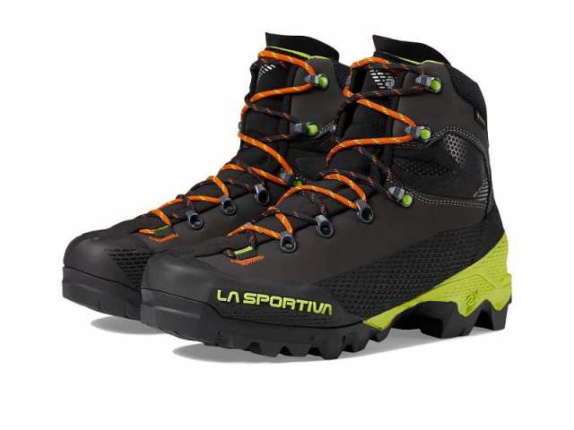 La Sportiva スポルティバ メンズ 男性用 シューズ 靴 ブーツ ハイキング トレッキング Aequilibrium LT GTX Carbon/Lime【送料無料】