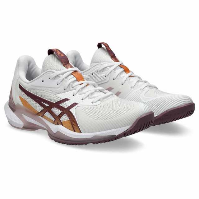 ASICS アシックス レディース 女性用 シューズ 靴 スニーカー 運動靴 Solution Speed FF 3 Tennis Shoe White/Dusty Mauve【送料無料】