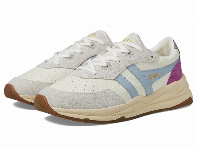 Gola ゴラ レディース 女性用 シューズ 靴 スニーカー 運動靴 Saturn Off-White/Ice Blue/Foxglove【送料無料】