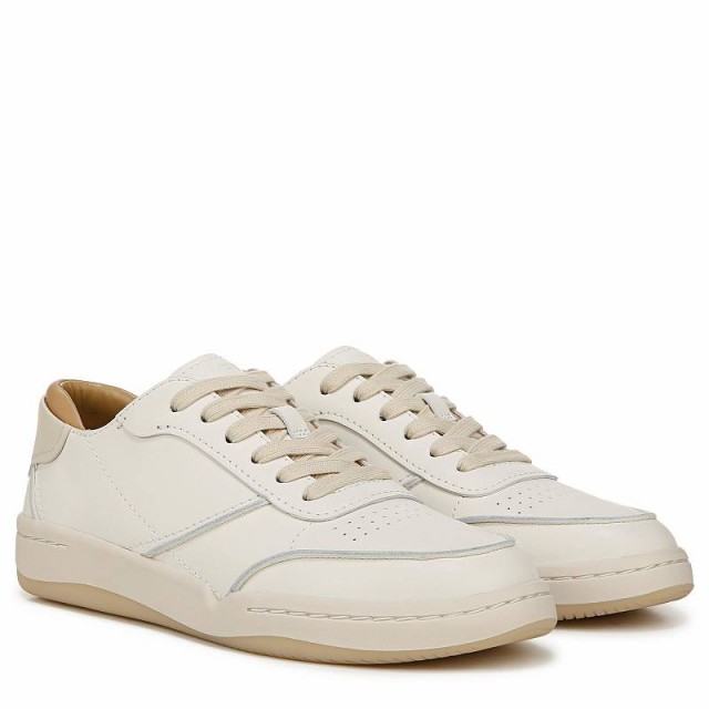 Vince ヴィンス レディース 女性用 シューズ 靴 スニーカー 運動靴 Westside Lace-Up Fashion Sneakers Milk White Leather【送料無料】