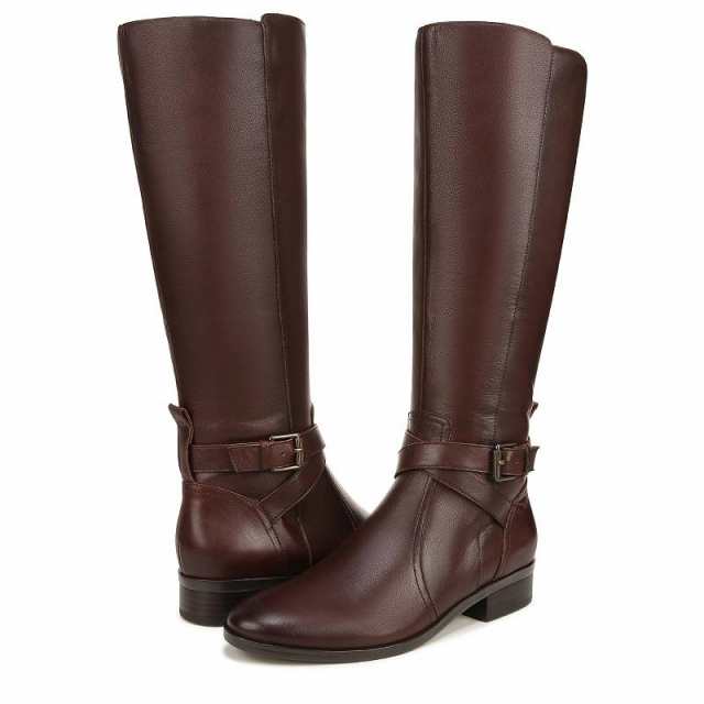 Naturalizer ナチュラライザー レディース 女性用 シューズ 靴 ブーツ ロングブーツ Rena Chocolate Narrow Calf【送料無料】