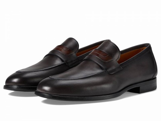 Magnanni マグナーニ メンズ 男性用 シューズ 靴 ローファー Keagan Penny Grey/Tabaco【送料無料】