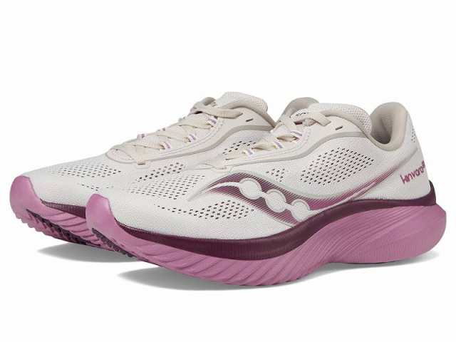 Saucony サッカニー レディース 女性用 シューズ 靴 スニーカー 運動靴 Kinvara 15 Moon/Viola【送料無料】