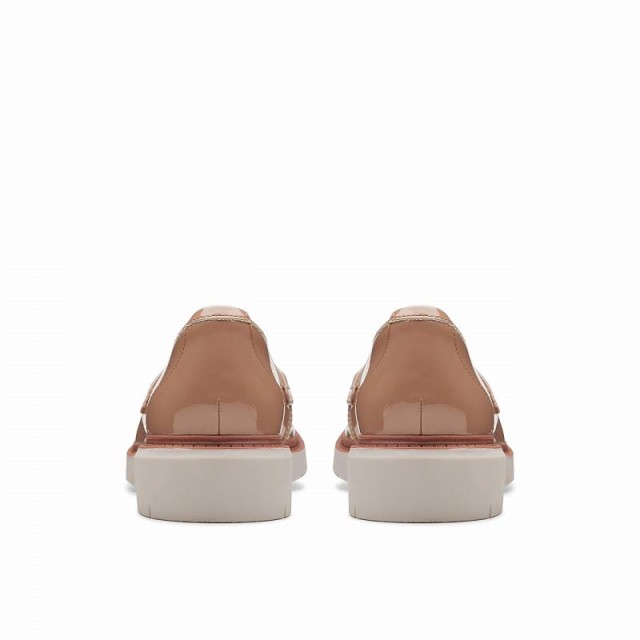 Clarks クラークス レディース 女性用 シューズ 靴 ローファー ボートシューズ Westlynn Bella Warm Beige Synthetic【送料無料】