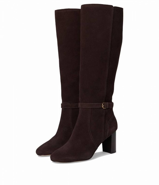 Cole Haan コールハーン レディース 女性用 シューズ 靴 ブーツ ロングブーツ Glendale Tall Boot Dark Choco Suede【送料無料】