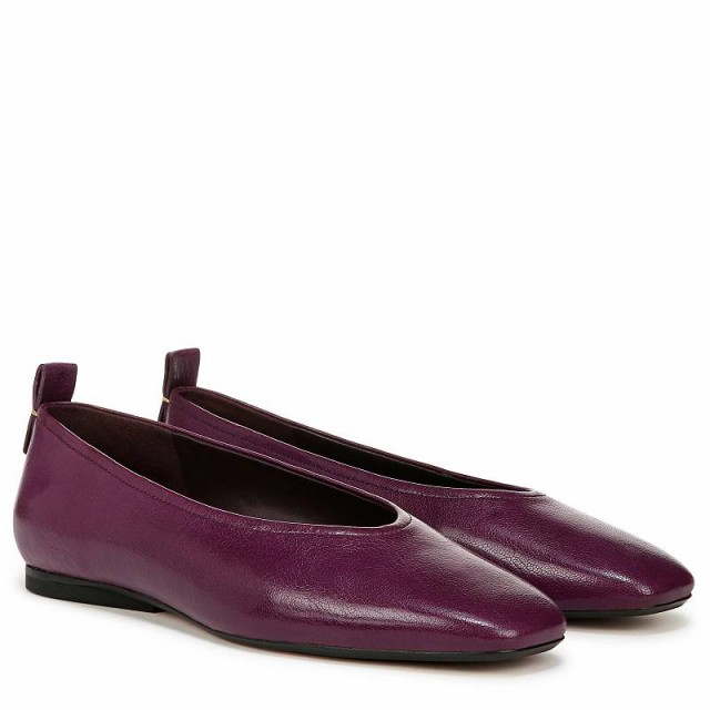 Naturalizer ナチュラライザー レディース 女性用 シューズ 靴 フラット 27 Edit Carla Deep Plum Purple Leather【送料無料】