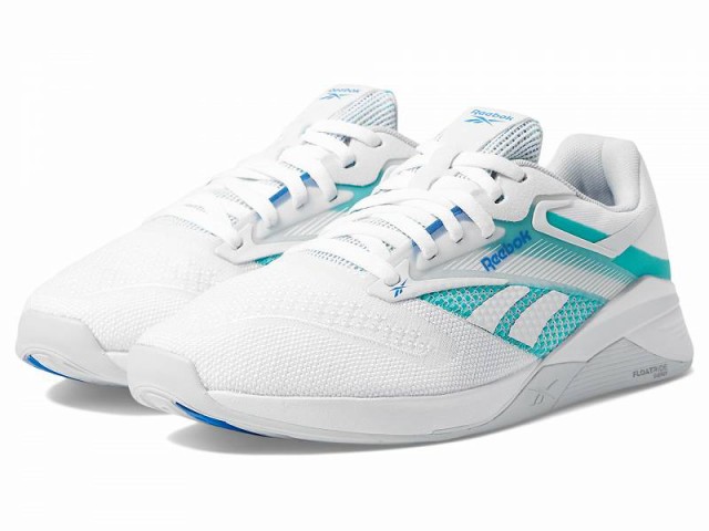 Reebok リーボック レディース 女性用 シューズ 靴 スニーカー 運動靴 Nano X4 White/Unleashed Green/Kinetic Blue【送料無料】