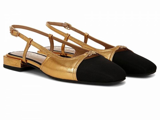 Sam Edelman サムエデルマン レディース 女性用 シューズ 靴 フラット Kara 2 Medallion Gold/Black【送料無料】