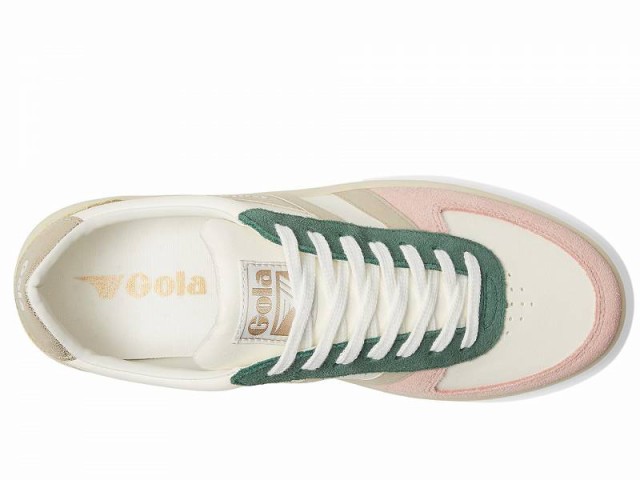 Gola ゴラ レディース 女性用 シューズ 靴 スニーカー 運動靴 Grandslam Quadrant Off-White/Pearl  Pink/Gold/Lemon【送料無料】｜au PAY マーケット