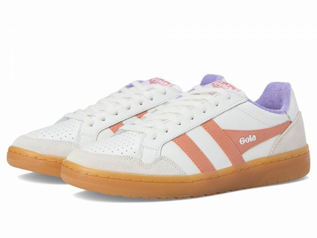 Gola ゴラ レディース 女性用 シューズ 靴 スニーカー 運動靴 Eagle 86 White/Terracotta/Wisteria/Gum【送料無料】