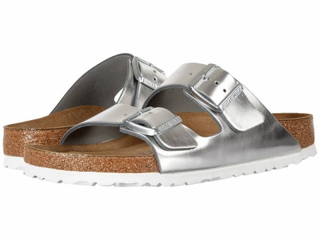 Birkenstock ビルケンシュトック レディース 女性用 シューズ 靴 サンダル Arizona Soft Footbed Metallic Leather Metallic【送料無料】