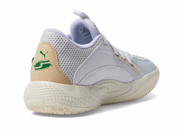 PUMA プーマ メンズ 男性用 シューズ 靴 スニーカー 運動靴 Court Rider Chaos Slash Puma  White/Archive Green【送料無料】｜au PAY マーケット