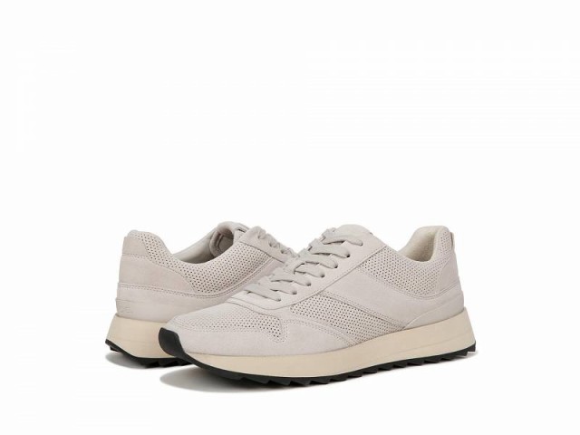 Vince ヴィンス メンズ 男性用 シューズ 靴 スニーカー 運動靴 Edric Perforated Lace-Up Sneakers Horchata Suede【送料無料】