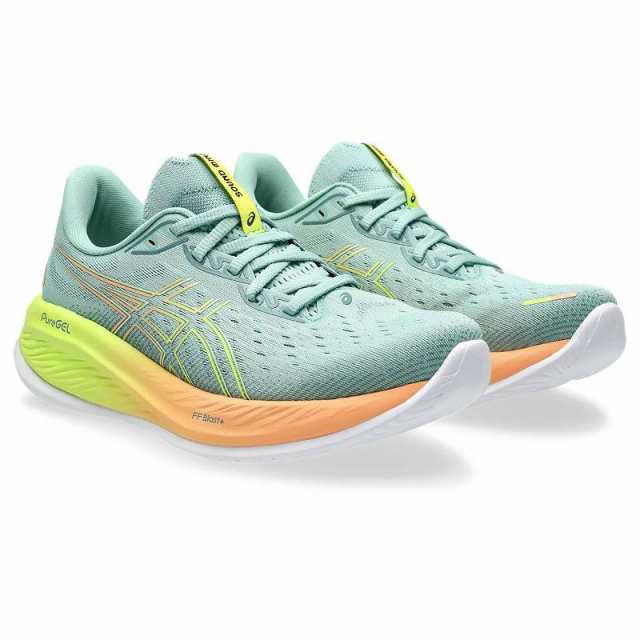 ASICS アシックス レディース 女性用 シューズ 靴 スニーカー 運動靴 GEL-Cumulus 26 Paris Light Celadon/Safety Yellow【送料無料】