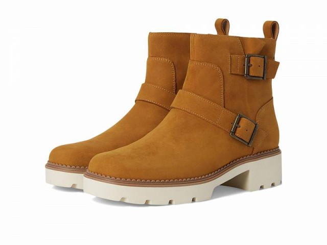 VIONIC バイオニック レディース 女性用 シューズ 靴 ブーツ アンクル ショートブーツ Folsom Booties Wheat Nub Leather【送料無料】