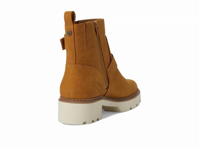 VIONIC バイオニック レディース 女性用 シューズ 靴 ブーツ アンクル ショートブーツ Folsom Booties Wheat Nub Leather【送料無料】