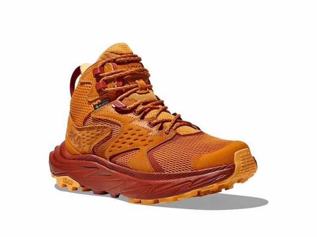 Hoka ホカ レディース 女性用 シューズ 靴 ブーツ ハイキング トレッキング Anacapa 2 Mid GTX(R) Amber Haze/Sherbet【送料無料】