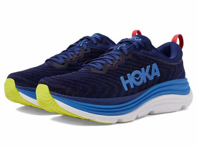 Hoka ホカ メンズ 男性用 シューズ 靴 スニーカー 運動靴 Gaviota 5 Bellwether Blue/Evening Sky【送料無料】