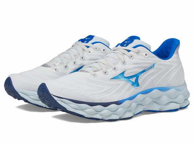 Mizuno ミズノ メンズ 男性用 シューズ 靴 スニーカー 運動靴 Wave Sky 8 Plein Air/Laser Blue【送料無料】