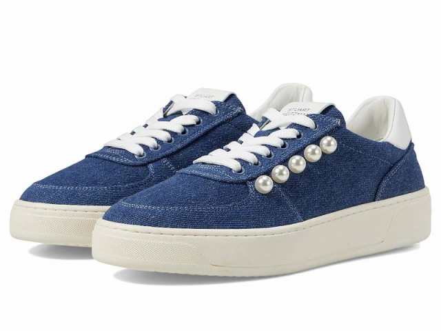 Stuart Weitzman スチュアートワイツマン レディース 女性用 シューズ 靴 スニーカー 運動靴 Courtside Pearl Sneaker【送料無料】