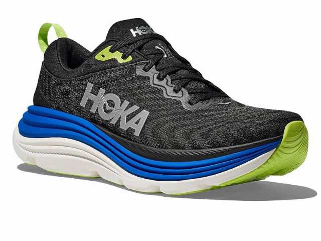 Hoka ホカ メンズ 男性用 シューズ 靴 スニーカー 運動靴 Gaviota 5 Black/Electric Cobalt【送料無料】