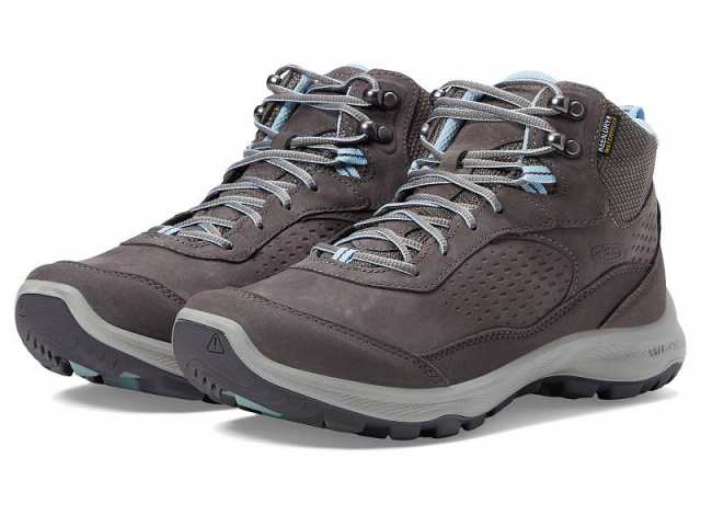 Keen キーン レディース 女性用 シューズ 靴 ブーツ ハイキング トレッキング Terradora Explorer Mid Waterproof Steel【送料無料】