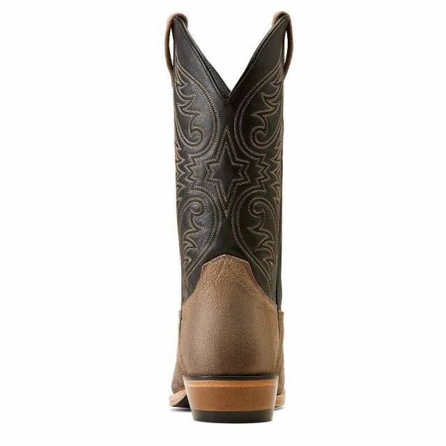 Ariat アリアト メンズ 男性用 シューズ 靴 ブーツ ウエスタンブーツ Bankroll Western Boots Smokey Roughout【送料無料】