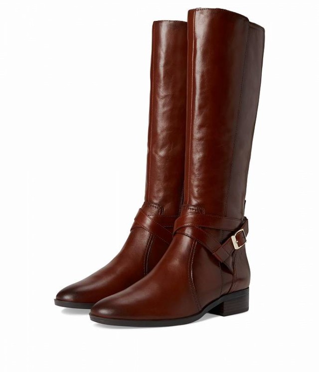 Naturalizer ナチュラライザー レディース 女性用 シューズ 靴 ブーツ ミッドカフ Rena2 Narrow Calf Boots Deep Saddle【送料無料】