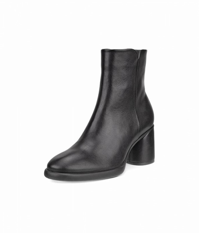 ECCO エコー レディース 女性用 シューズ 靴 ブーツ アンクル ショートブーツ Sculpted Lx 55 mm Ankle Boot Black/Smooth【送料無料】