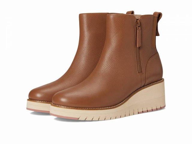 Cole Haan コールハーン レディース 女性用 シューズ 靴 ブーツ アンクル ショートブーツ Zerogrand City Wedge Side Zip【送料無料】