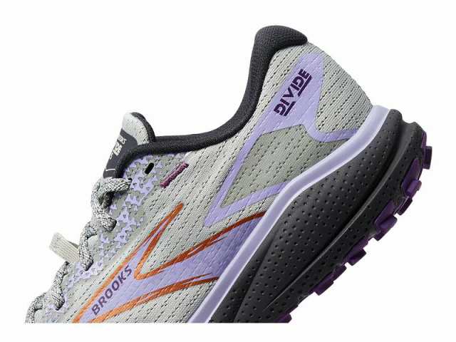 Brooks ブルックス レディース 女性用 シューズ 靴 スニーカー 運動靴 Divide 5 Mercury/Ebony/Sweet Lavender【送料無料】