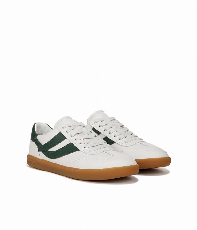 Vince ヴィンス レディース 女性用 シューズ 靴 スニーカー 運動靴 Oasis Chalk White/Pine Green Leather【送料無料】