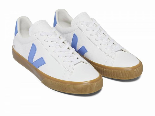 VEJA メンズ 男性用 シューズ 靴 スニーカー 運動靴 Campo Extra White/Aqua【送料無料】