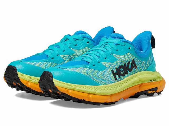 Hoka ホカ レディース 女性用 シューズ 靴 スニーカー 運動靴 Mafate Speed 4 Ceramic/Diva Blue【送料無料】